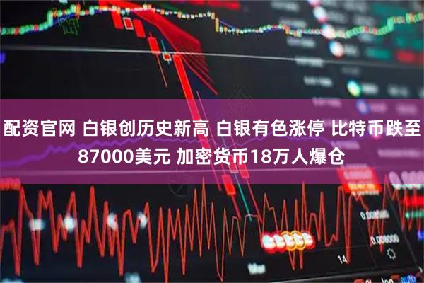 配资官网 白银创历史新高 白银有色涨停 比特币跌至87000美元 加密货币18万人爆仓